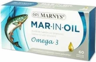 Marnys Mar-In-Oil Aceite de Salmon 60 perlas Marnys Mar-In-Oil Aceite de Salmon 60 perlas