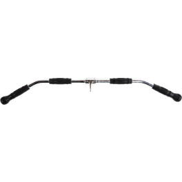 Gladiatorfit Barra De Tracción Trasera Grande De Acero De 90 Cm Para Polea