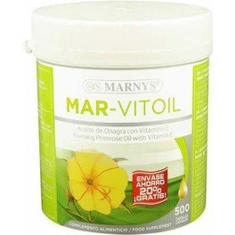 Marnys Mar-Vitoil Aceite de onarga 400 caps +100 gratis Marnys Mar-Vitoil Aceite de onarga 400 caps +100 gratis