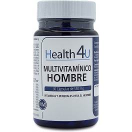 H4u Multivitamínico Hombre 550 Mg 30 Cápsulas Unisex