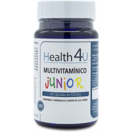 H4u Multivitamínico Junior 550 Mg 30 Cápsulas Unisex