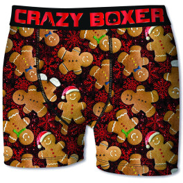 Crazy Boxer Calzoncillos Galletas Navidad Para Niño