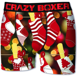Crazy Boxer Calzoncillos Navidad Para Niño