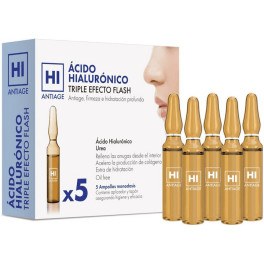 Redumodel Hi Anti-age Ampollas ácido Hialurónico Triple Efecto Flash 5 Unisex