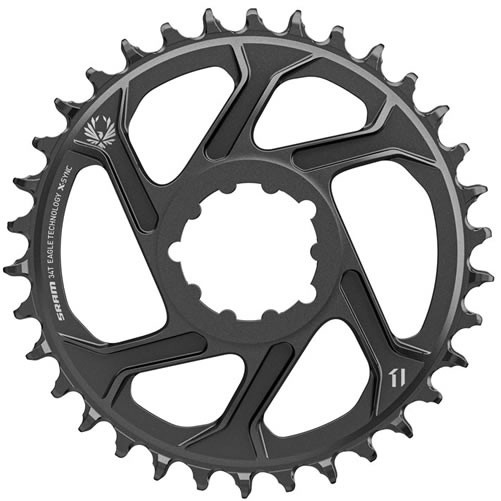 Sram Plato X-Sync Eagle 12V 34D Dm 6º Negro Sram Plato X-Sync Eagle 12V 34D Dm 6º Negro