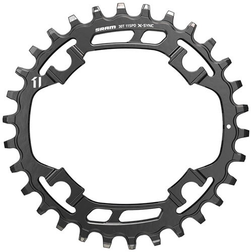 Sram Plato X-Sync Acero 11V 30D 94Bcd Negro Sram Plato X-Sync Acero 11V 30D 94Bcd Negro