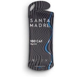 Santa Madre Gel de 50 ml avec 30 gr de CHO 100 mg Caféine 30 Gels X 50 Ml