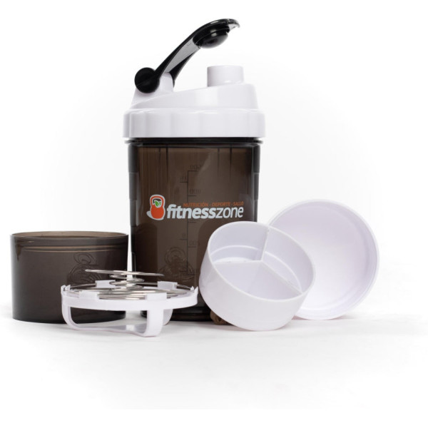 Fitnesszone Shaker Compartimentos 650 Gr
