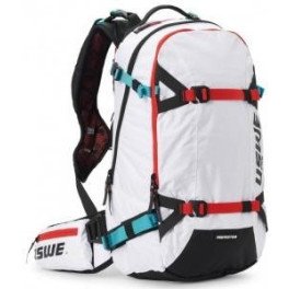 Uswe Mochila Ski/snow Pow 25 Hidratacion 3l Thermo Cell Ndm 2.0 Con Protector Espalda Blanco