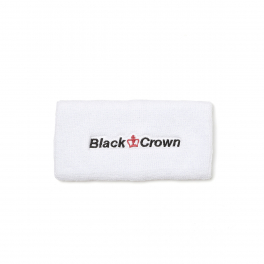 Black Crown Muñequera Blanco 2 Uds