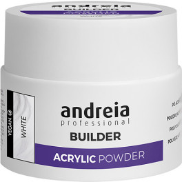 Andreia Professional Builder Acrylic Powder Polvos Acrilicos White 35 G
