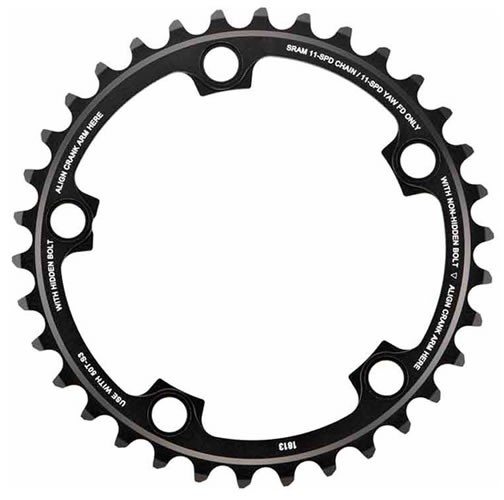 Sram Plato Road Red22 34 Dientes 11V 110 Bcd Negro Sram Plato Road Red22 34 Dientes 11V 110 Bcd Negro