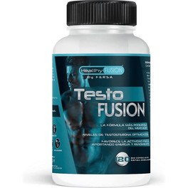 Healthy Fusion Testofusion Booster Testosterona Con Maca Y Taurina - 120 Cápsulas