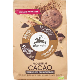Alce Nero Galletas De Cacao Con Gotas De Chocolate
