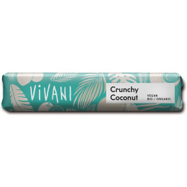 Vivani Crunchy Coconut - Barrita De Chocolate Crujiente Con Coco
