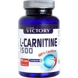 Victory L-Carnitine 1500 - 100% Carnipure - 100 Capsules