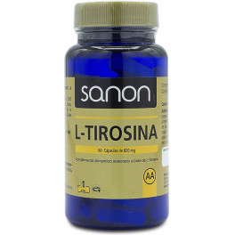 Sanon L-tirosina De 820 Mg 60 Cápsulas Unisex