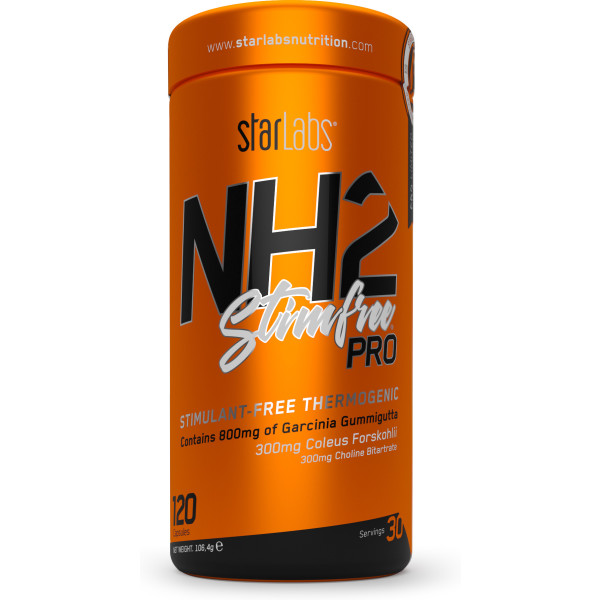 Starlabs Nutrition Nh2 Stim Free Pro - Stimulant-free Thermogenic 120 Capsulas