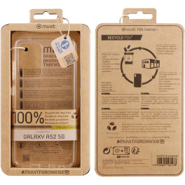 Muvit For Change Funda Samsung Galaxy A52s 5g/a52 5g Recicletek Transparente