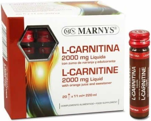 Marnys L-Carnitina Luiquida 20 vial x 11 ml Marnys L-Carnitina Luiquida 20 vial x 11 ml