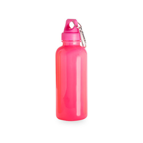 Atipick Bidón Plástico 600 Ml Con Mosquetón Rosa Atipick Bidón Plástico 600 Ml Con Mosquetón Rosa