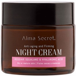 Alma Secret Night Cream Multi-reparadora Antiedad Pieles Sensibles 50 Ml
