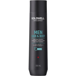 Goldwell Dualsenses Shampoo masculino para cabelo e corpo 300 ml unissex