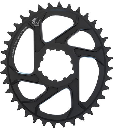 Sram Plato X-Sync Eagle Oval 36D Dm 3º Boost Negro Sram Plato X-Sync Eagle Oval 36D Dm 3º Boost Negro