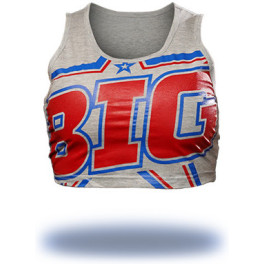 Big Top Shirt Grijze Vrouw