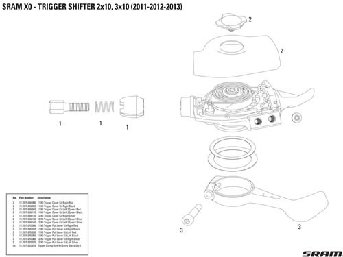 Sram Abrazadera Mando Sram Negro Sram Abrazadera Mando Sram Negro