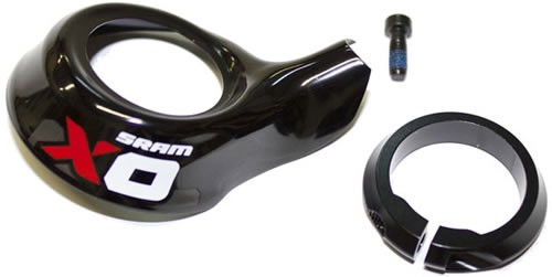 Sram Rec Tapa/Abrazad. Gripshift X0 Derch. Red Sram Rec Tapa/Abrazad. Gripshift X0 Derch. Red