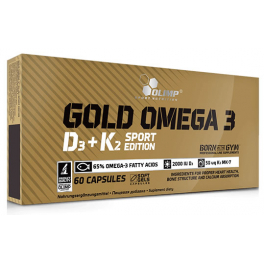 Olimp Gold Omega-3 D3+ K2 Sport Edition 60 caps