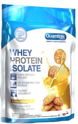 Quamtrax Direct 100% Whey Protein Isolate 2 kg Quamtrax Direct 100% Whey Protein Isolate 2 kg