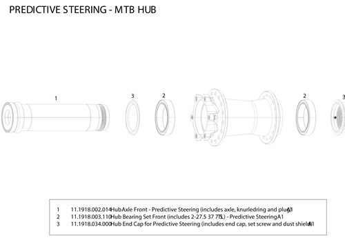 Sram Buje Del Predictive 28H Negro Rs1 Sram Buje Del Predictive 28H Negro Rs1