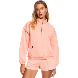 Roxy Sudadera Mujer Locals Only Fusion Coral