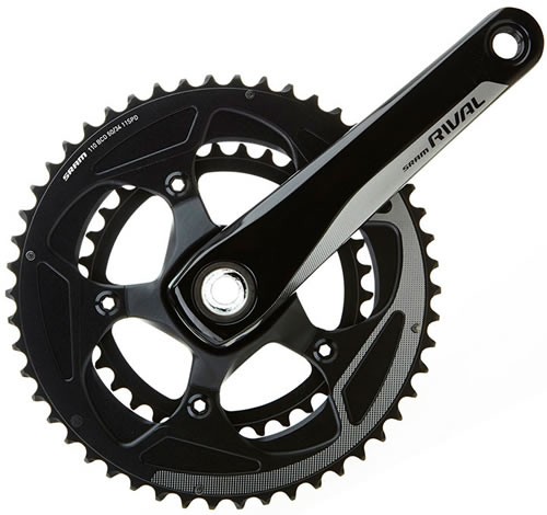 Sram Biela Rival22 Yaw 175 52-36 Bb30 Negro 110 Bcd Sram Biela Rival22 Yaw 175 52-36 Bb30 Negro 110 Bcd