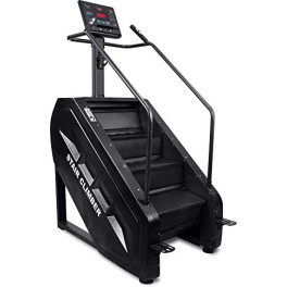 Global Relax Keizan Stairmaster Escalera Fitness - Negro - Diseño Profesional- Ejercicio Completo