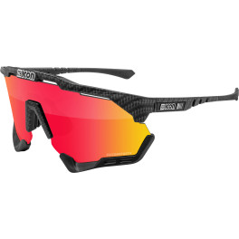 Scicon Sports Unisex Aerosx Xl (multimirror Red / Carbon Matt) Gafas De Sol De Rendimiento Deportivo