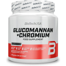 Biotech Usa Glucomannano + Cromo 225 Gr
