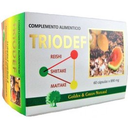 Golden & Green Natural Triodef 60 Kapseln