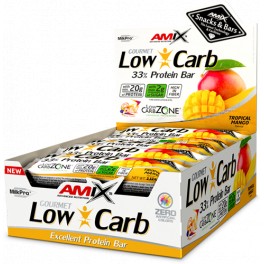 Amix Low-Carb 33% Proteinriegel - Proteinriegel 15 Riegel x 60 gr