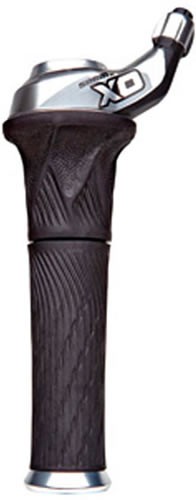 Sram Mando X0 Grip Shift 2V Del Silver Lock-On** Sram Mando X0 Grip Shift 2V Del Silver Lock-On**
