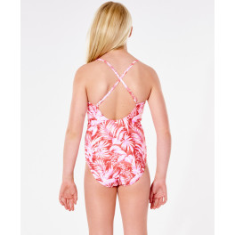 Rip Curl Sun Rays One Piece - Girl Red