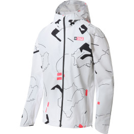 The North Face Chaqueta W Printed First Dawn Packable Jacket Tnfwhite Trailmarkerprint