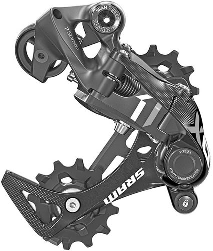 Sram Cambio X01Dh 7V Type 2.1 C. Media Negro Sram Cambio X01Dh 7V Type 2.1 C. Media Negro