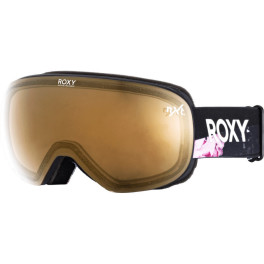 Roxy Gafas De Esquí Popscreen - Snowboard/esquí Máscara Para Mujer True Black Blooming Party