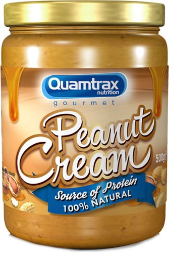 Quamtrax Peanut Cream - Crema de Cacahuete 500 gr Quamtrax Peanut Cream - Crema de Cacahuete 500 gr