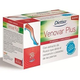 Dietisa Venovar Plus 20 viales x 15 ml