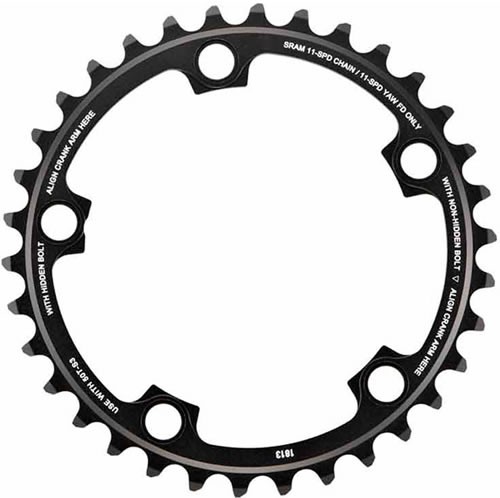 Sram Plato Road Red22 39 Dientes 11V 130 Bcd Black Sram Plato Road Red22 39 Dientes 11V 130 Bcd Black