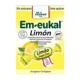 Emeukal Caramelo Limon Sin Azucar 50 Gr  Em-eukal
